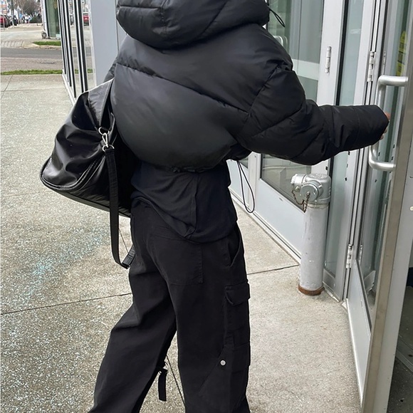 OAK+ FORT CROPPED PUFFER - Picture 8 of 9